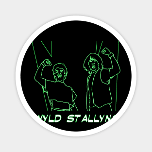 Neon Wyld Stallyns Bill and Ted movie band Magnet